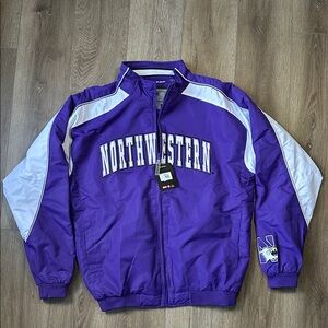 Colosseum Northwestern University Purple and White Jacket